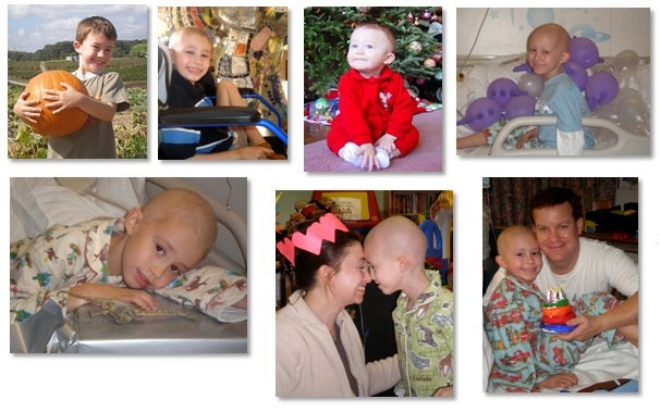 Mattie Miracle Cancer Foundation photo collage